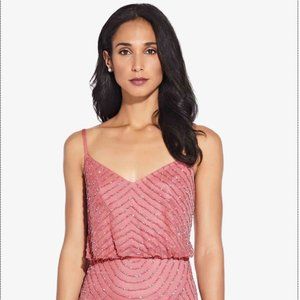 NWT Sequin beaded Adrianna Papell Dress